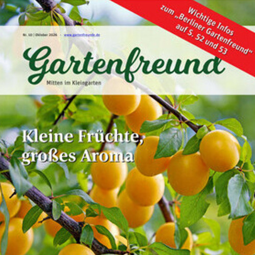 Der &bdquo;Berliner Gartenfreund&ldquo; &ndash; ein Abschied von der Verlag W. W&auml;chter GmbH &nbsp; &nbsp;