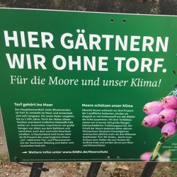 Torf &ndash; im Garten, nein Danke!